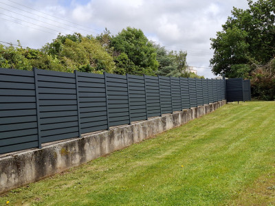 ClÃ´ture aluminium - ChÃ¢teaulin