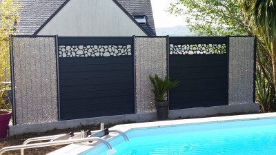 ClÃ´ture aluminium - ChÃ¢teaulin