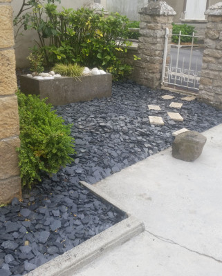 Paillage en schiste - Pleyben